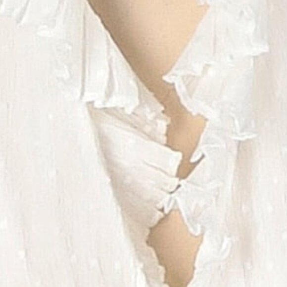 Maje Small 3/4 sleeve Wrap Blouse - Picture 3 of 3